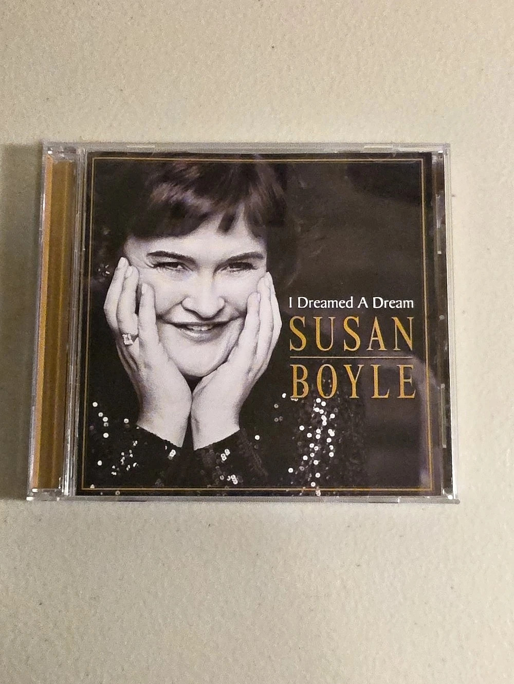 Sony Music I Dreamed a Dream CD Black & Gold